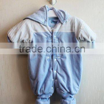 Hot Sale 2016 Baby Boys Romper Winter 100% Cotton Bodysuits A25-31639