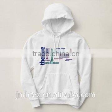 New Style Design Custom Print Solid Color Long Sleeve Hoodie Men photo-3