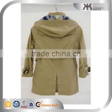 Custom Long Trench Coat for Kids/Children Trench Coat Wholesale photo-2