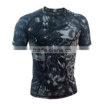 Sport Tights Fitness Slim Fit T-Shirts Fast Drying Clothing Gym Short-Sleeve T-Shirt Dry Fit Shirts photo-5