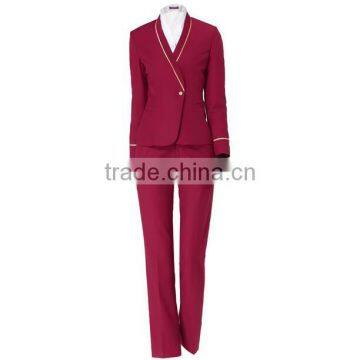 New Design Slim Airline Uniforms Workwears Airline Stewardess Uniforms photo-5