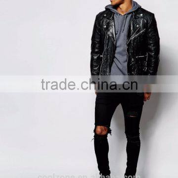 Cheap Plain Men's Hoodies Blank Front Pouch Pocket Wholesale Hoodies 2016 photo-4