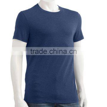 Men's Solid Blank Navy cotton clothing Short Sleeves T Shirt for Summer OEM Service Wholesale China