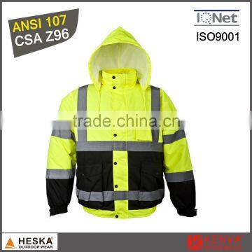 fashion style men's bomber jacket wholesale hivi bomber jacket with OEM service