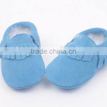 High Quality Suede Leather Moccains for Baby, Prewalk Leather Moccains photo-6