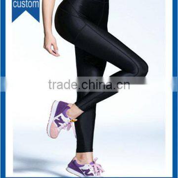 Custom Dry Fit Polyester Sublimated Fitness Leggings