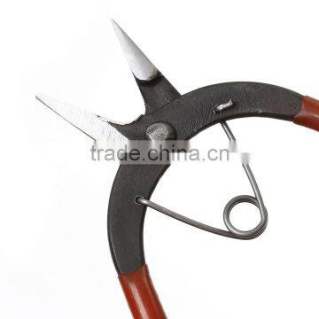 Red Needle Nose Jewelry Pliers Hand Tools For Link Necklace Connectors photo-2