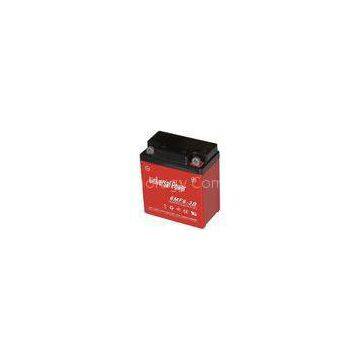 Maintenance Free 6N6-3B sealed lead acid battery 6v 6ah , Red