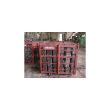 Wear Steel Mill Liners Castings For Cement Mill Liner DF039