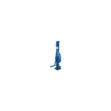 Blue Painting 10T Mechanical Lifting Jacks For Transportation Equipment