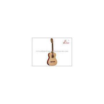 Fine Fretted String Instruments Sapele Rosewood Classical Guitar With Spruce Plywood