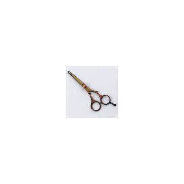 Metal Forged Japanese Steel Hair Shears / Titanium Hair Cutting Shears