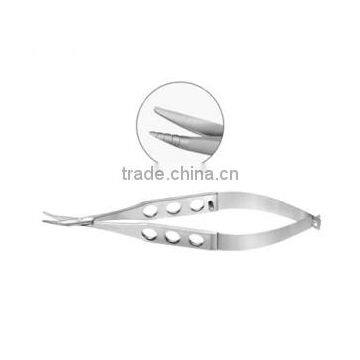 CASTROVIEJO Eye Scissor (Spring Type) with Flat Handle 110 mm