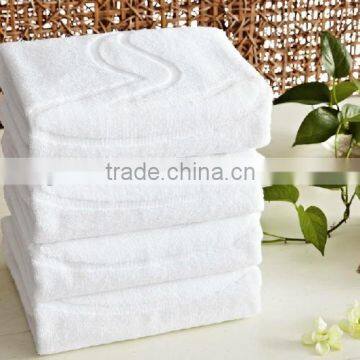 2017 Wholesale100% Cotton Bath Towel White Color Plain Design