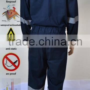 2016 Cotton Antistatic Antifire Coveralls with reflective tape