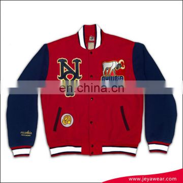 The valley of the kings varsity jacket winter 100% wool varsity jacket