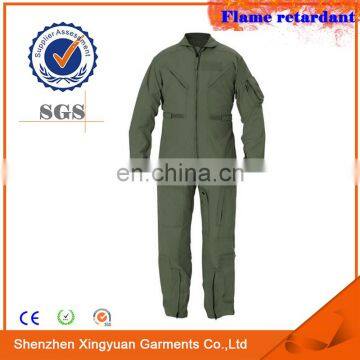 safety Aramid pilot uniform with flame retardant coverall for flight