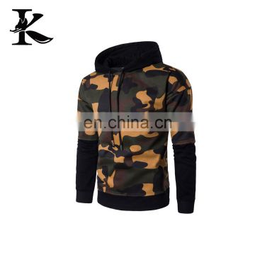 wholesale unique style camo polar fleece hoodie