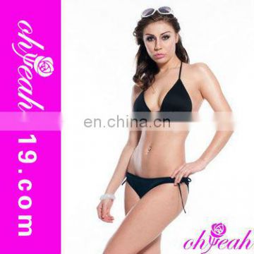 Multi-color young hot black beach bikini fashion 2014