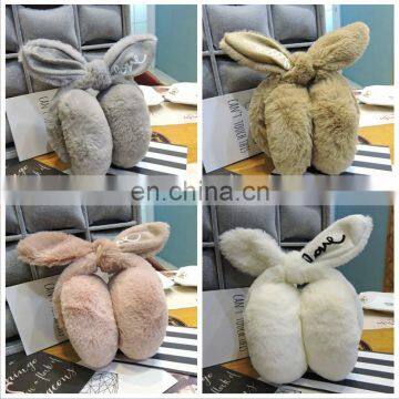 Wholesale cheap soft stuffed plush earmuff