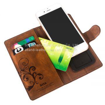 High Quality IPhone 6 Plus/ 6s Plus Leather Wallet Case photo-3