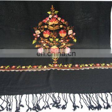 Viscose Pashmina shwal with embroidery