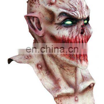 2014 High Quality Horror Halloween Dead Silence Mask Rubber Latex Vampire Mask Scary Fancy Dress Costume for Party