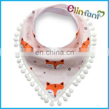 Elinfant Cotton Baby Bandana Bibs Newborn Baby Bib Infant Saliva Towel Toddler Clothing