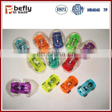 Transparent mini capsule toys with car