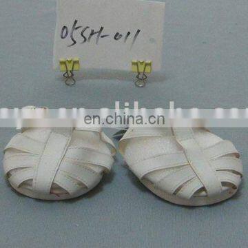 Lovely Mini White Sandal Shoes For Plush Toys and Dolls! BEST PRICE!