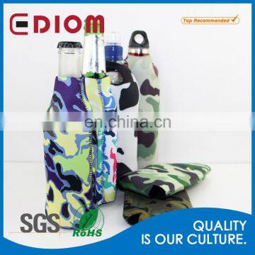 Hot-selling Eco Friendly With Zip Insulated Reusable Thermal Neoprene Bottle Cover photo-5