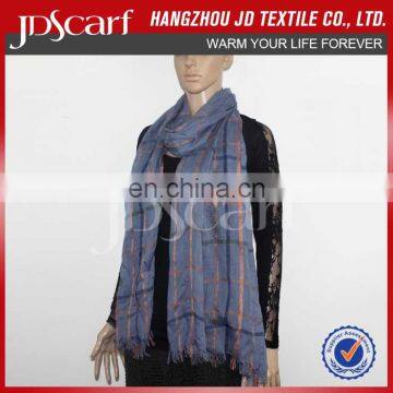 Wholesale Fashionable Women Plaid Scarf photo-3