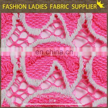 2016 Lace Fabric for Curtains Heavy Cotton Lace Fabric Organic Cotton Lace Fabric photo-3