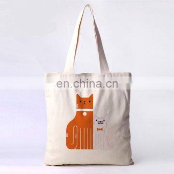 Fashion shopping bag custom cotton canvas tote bag