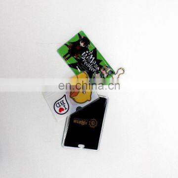 Soft wholesale custom promotional plastic card holder