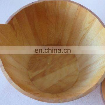 Hot Selling Personalized Plastic Custom Ice Bucket With Wood Top photo-5