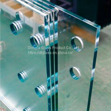 High quality 8-25mm tempered glass for commercial building with CE/CCC/ISO ANSI Z97 certificate