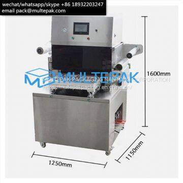 MULTEPAK Semi-Auto Vacuum Skin Packaging Machine for seafood fish meat lamb