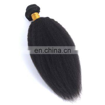 Grade 8a Virgin Hair Kinky Straight Wholesale Indian Hair Weave photo-6