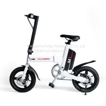 The 36V Lithium battery electric folding bike,ivelo M1