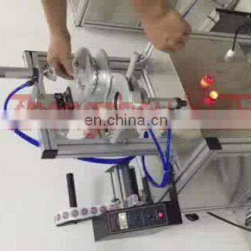 Semi Automatic Manual Round Soap Pleat Packing Wrapping Machine