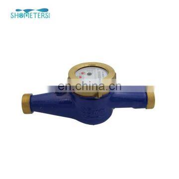 DN25 Multi Jet Brass Reed Switch Pulse Output Water Meter photo-3