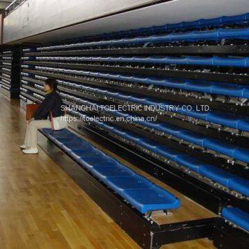 Grandstand seat telescopic seating system telescopic bleacher