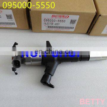 100% GENUINE AND NEW  COMMON RAIL INJECTOR  095000-5550  MADE IN JAPAN