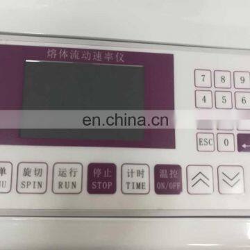 High Quality LCD Polyethylene Melt Flow Index Mfi Laboratory Equipment Test Apparatus ISO1133 ASTMD1238 ASTMD3364 photo-4