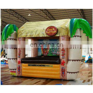 Advertising Inflatable Open Bar Booth Blow Up Coconut Tree House For Party Rental