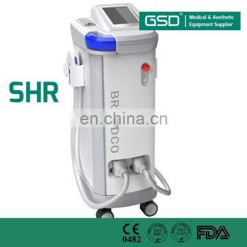 GSD Upgrade Professional 2 handpiece pain free hair removal SHR ipl machine