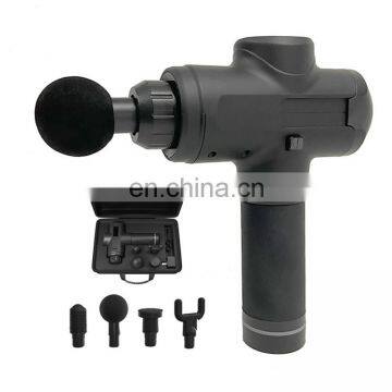New 4 Head Attachments Quick Rechargeable Body Vibration Massage Gun photo-2