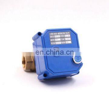 CWX-25S Mini Electric Actuator Motor Water Ball Valve 5V 12V 24V 110V 220V Motorized Ball Valve Automatic Shut-off Valve photo-5