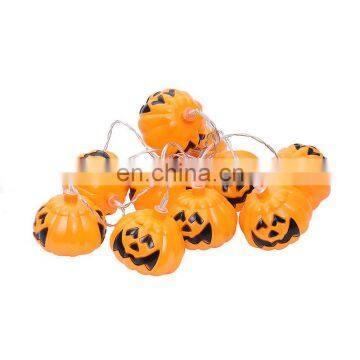 20 Halloween Pumpkin Battery Operated Holiday LED String Lights photo-5